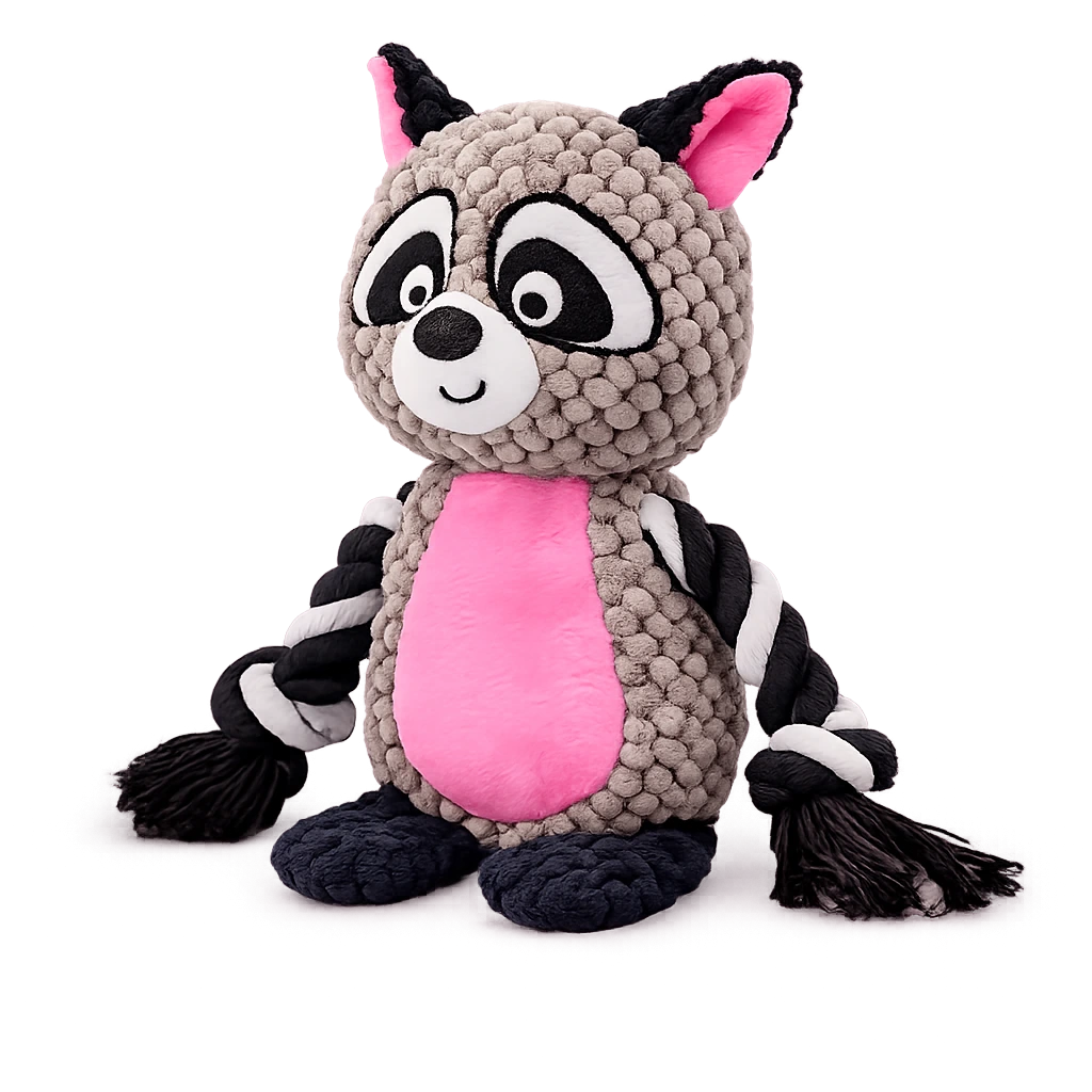Bandit plush dog toy