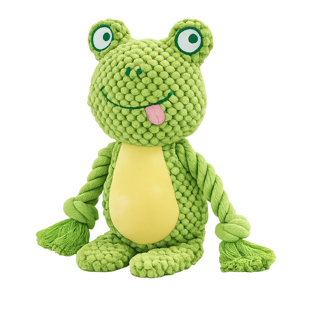 Boggy plush dog toy