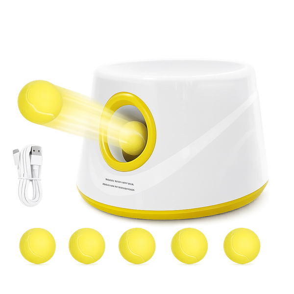 Fire Away automatic ball launcher for dogs
