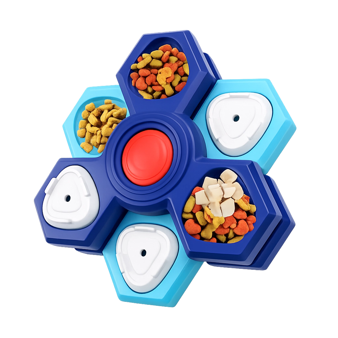 Honeytrap hexagonal slow feeder puzzle for dogs