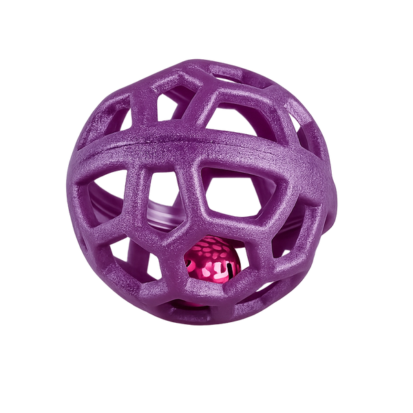 Jangles lattice rubber rattle ball for dogs