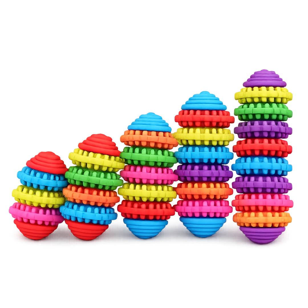 Rainbow Roll chew toy for dogs