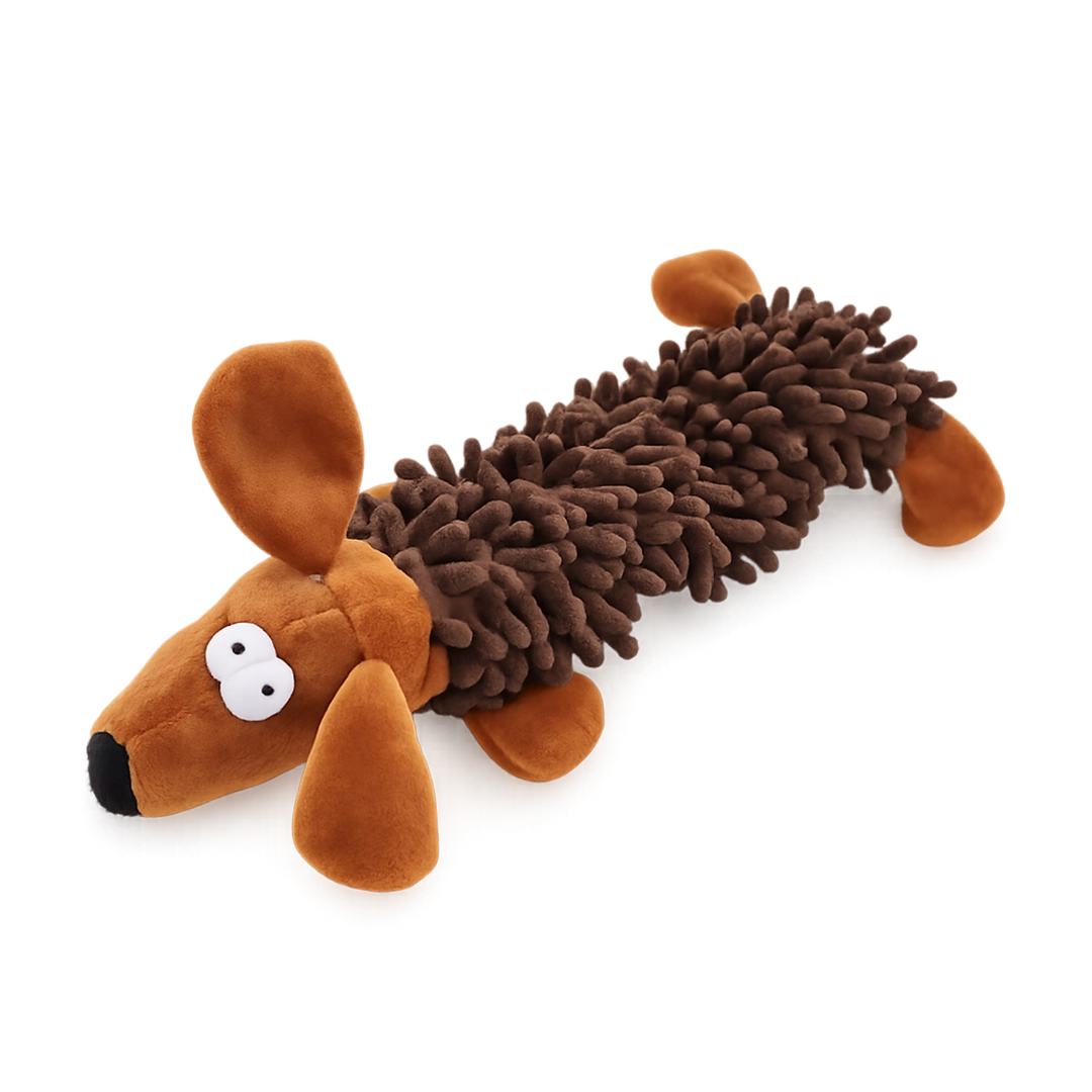 Scruff plush dog toy