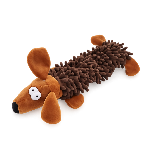 Scruff plush dog toy