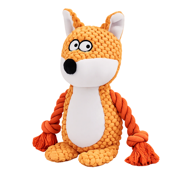 Sly plush dog toy