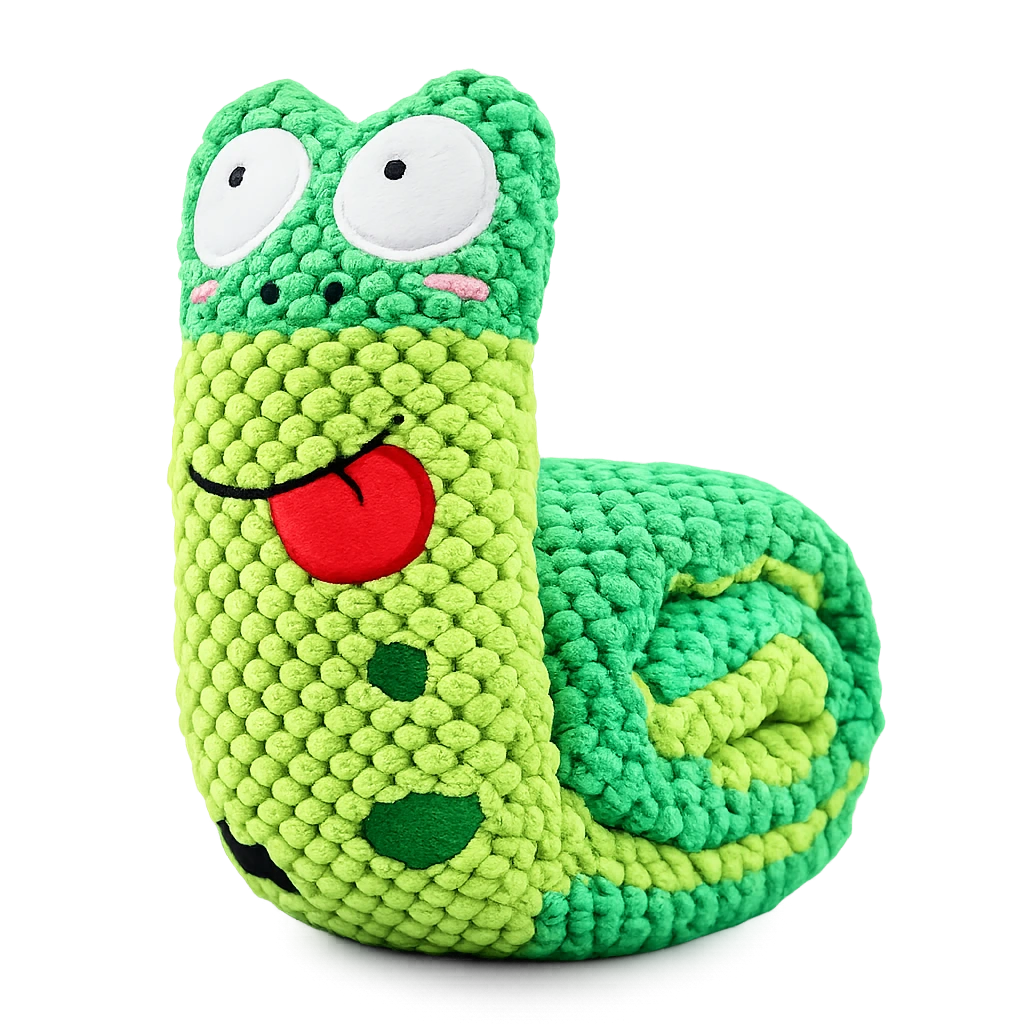 Springy puzzle dog toy