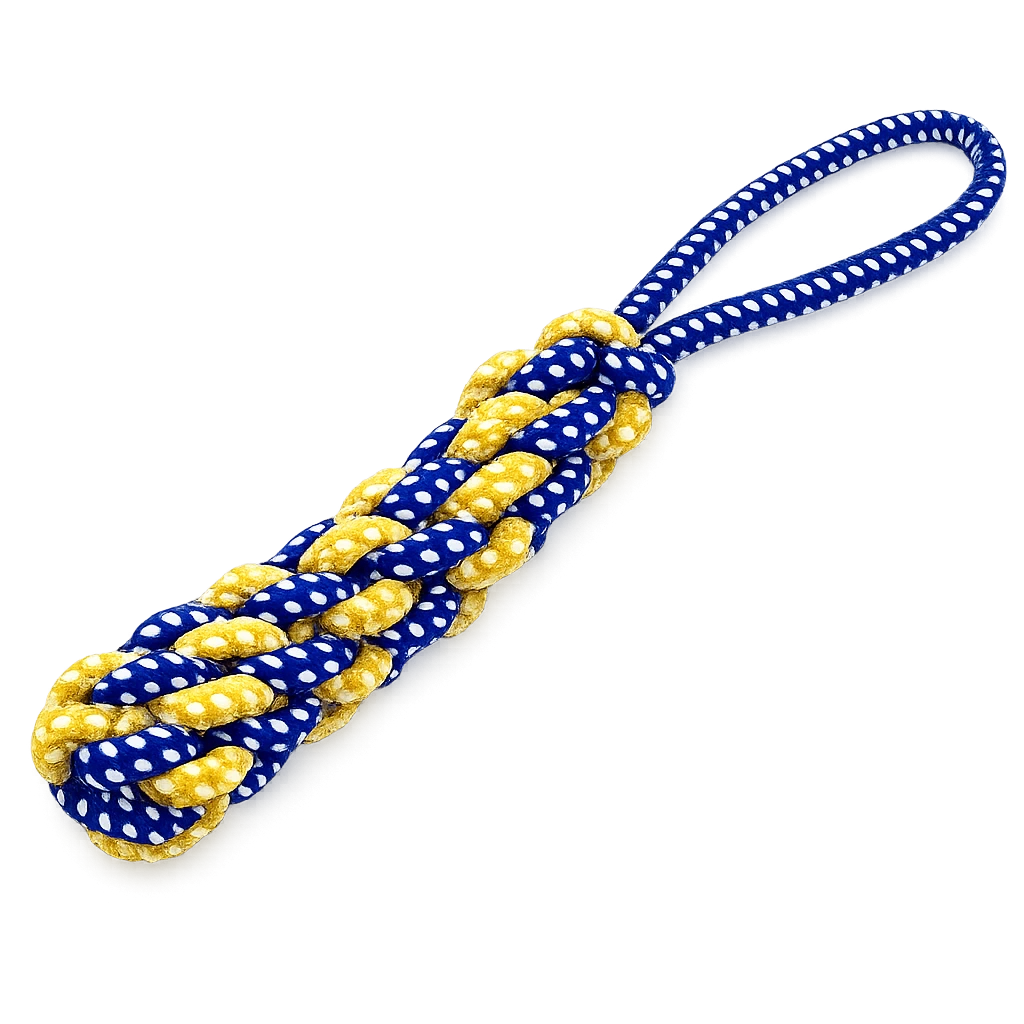 Twister tug toy for dogs