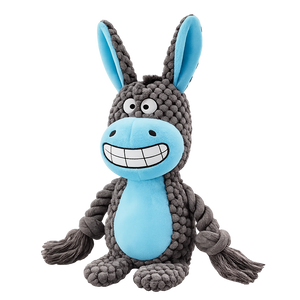 Clonk plush dog toy