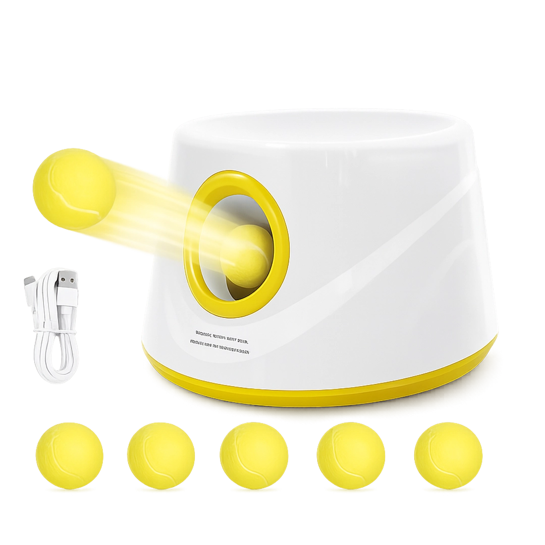 Fire Away automatic ball launcher for dogs