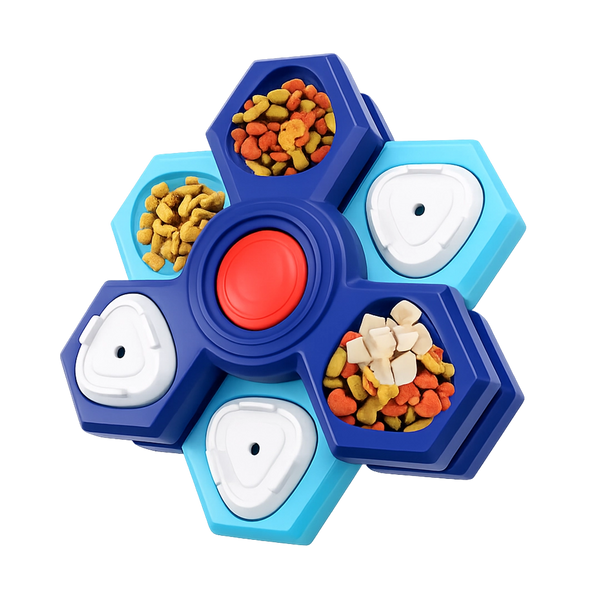 Honeytrap hexagonal slow feeder puzzle for dogs