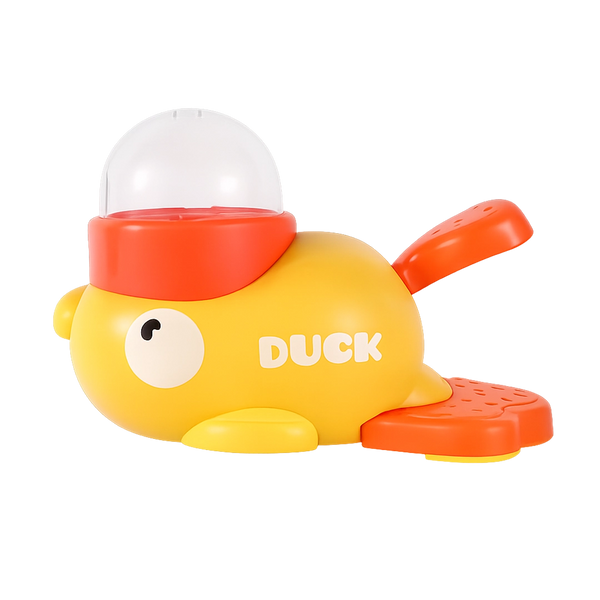 Quack Snack treat-dispensing duck dog toy