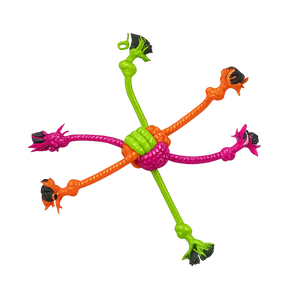 Splat multi-arm rope tug toy for dogs