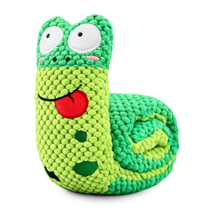 Springy puzzle dog toy