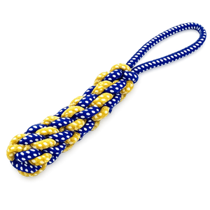 Twister tug toy for dogs