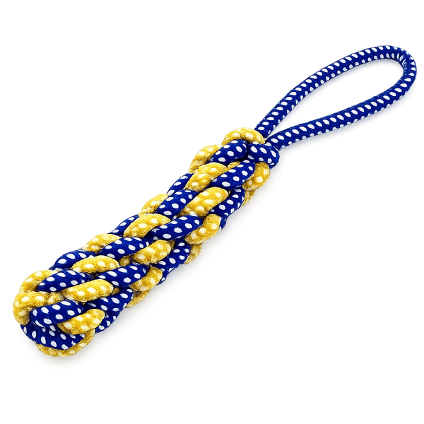 Twister tug toy for dogs